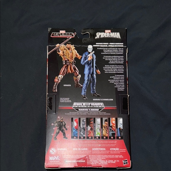 Marvel Legends Spider-Man Kraven Action Figure - Picture 2 of 2